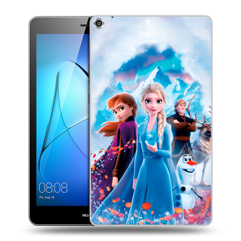 Силиконовый чехол на Huawei MediaPad T3 8 с принтом Холодное сердце Frozen Силиконовый чехол на Huawei MediaPad T3 8 с принтом Холодное сердце Frozen