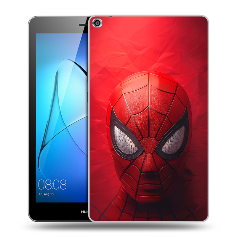 Силиконовый чехол на Huawei MediaPad T3 8 с принтом Spiderman Человек паук Силиконовый чехол на Huawei MediaPad T3 8 с принтом Spiderman Человек паук