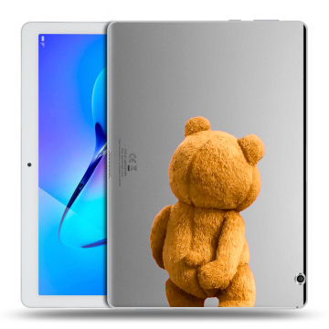 Силиконовый чехол на Huawei MediaPad T3 10 с принтом Медведь Силиконовый чехол на Huawei MediaPad T3 10 с принтом Медведь
