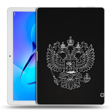 Силиконовый чехол на Huawei MediaPad T3 10 с принтом Герб России