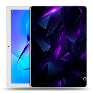 Силиконовый чехол на Huawei MediaPad T3 10 с принтом Абстракиция
