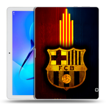 Силиконовый чехол на Huawei MediaPad T3 10 с принтом Барселона Barcelona