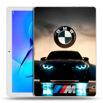 Силиконовый чехол на Huawei MediaPad T3 10 с принтом БМВ BMW