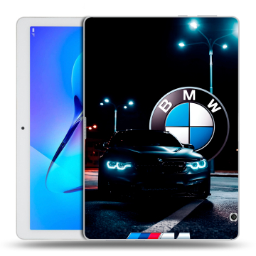 Силиконовый чехол на Huawei MediaPad T3 10 с принтом БМВ BMW