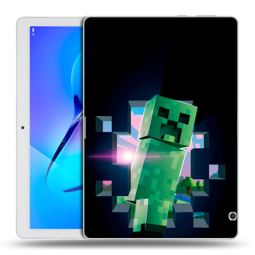 Силиконовый чехол на Huawei MediaPad T3 10 с принтом Майнкрафт Minecraft Силиконовый чехол на Huawei MediaPad T3 10 с принтом Майнкрафт Minecraft