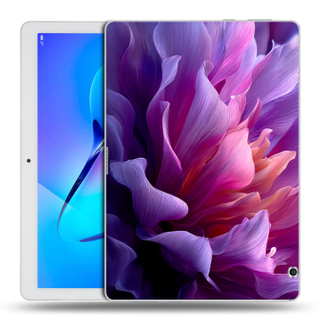 Силиконовый чехол на Huawei MediaPad T3 10 с принтом женский цветы Силиконовый чехол на Huawei MediaPad T3 10 с принтом женский цветы