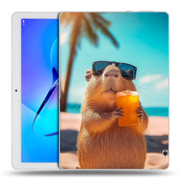 Силиконовый чехол на Huawei MediaPad T3 10 с принтом Капибара