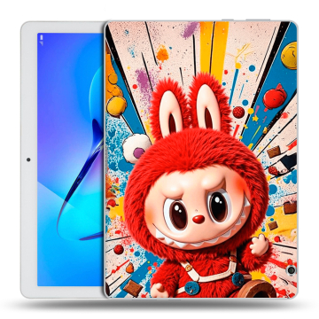Силиконовый чехол на Huawei MediaPad T3 10 с принтом Labubu Лабубу Силиконовый чехол на Huawei MediaPad T3 10 с принтом Labubu Лабубу