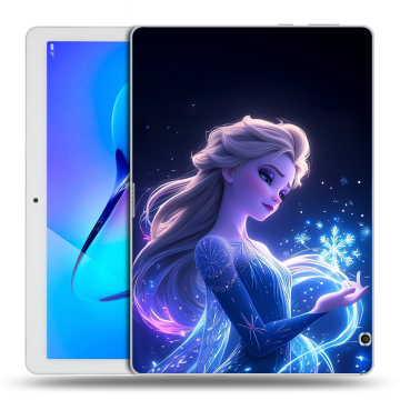 Силиконовый чехол на Huawei MediaPad T3 10 с принтом Холодное сердце Frozen Силиконовый чехол на Huawei MediaPad T3 10 с принтом Холодное сердце Frozen