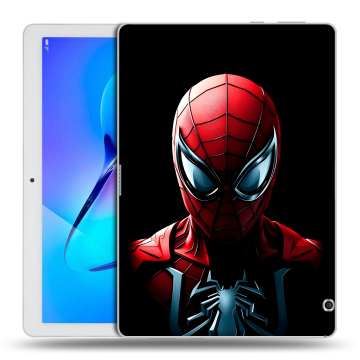 Силиконовый чехол на Huawei MediaPad T3 10 с принтом Spiderman Человек паук