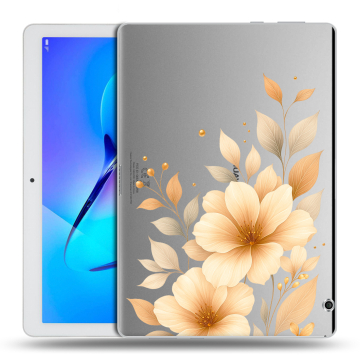 Силиконовый чехол на Huawei MediaPad T3 10 с принтом для девушки