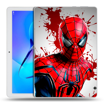 Силиконовый чехол на Huawei MediaPad T3 10 с принтом Spiderman Человек паук Силиконовый чехол на Huawei MediaPad T3 10 с принтом Spiderman Человек паук