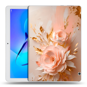 Силиконовый чехол на Huawei MediaPad T3 10 с принтом женский