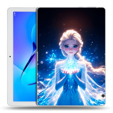 Силиконовый чехол на Huawei MediaPad T3 10 с принтом Холодное сердце Frozen Силиконовый чехол на Huawei MediaPad T3 10 с принтом Холодное сердце Frozen