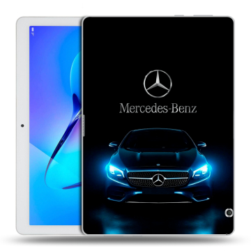Силиконовый чехол на Huawei MediaPad T3 10 с принтом Mercedes Мерседес