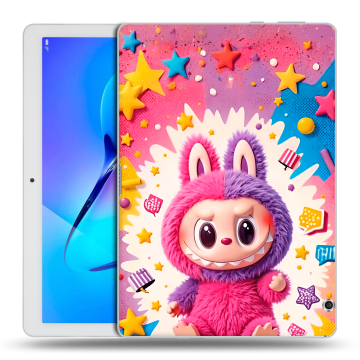 Силиконовый чехол на Huawei MediaPad T3 10 с принтом Labubu Лабубу Силиконовый чехол на Huawei MediaPad T3 10 с принтом Labubu Лабубу