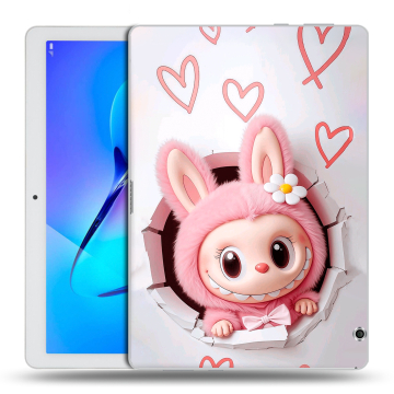 Силиконовый чехол на Huawei MediaPad T3 10 с принтом Labubu Лабубу