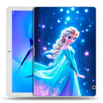 Силиконовый чехол на Huawei MediaPad T3 10 с принтом Холодное сердце Frozen Силиконовый чехол на Huawei MediaPad T3 10 с принтом Холодное сердце Frozen