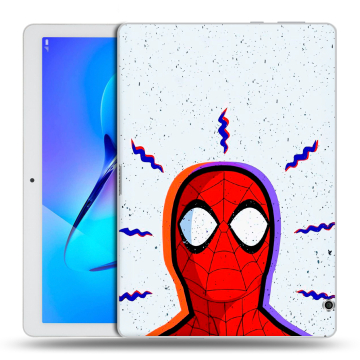 Силиконовый чехол на Huawei MediaPad T3 10 с принтом Spiderman Человек паук