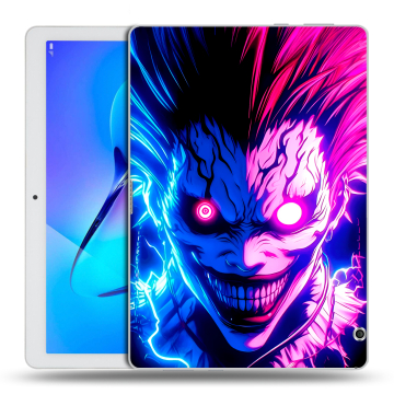 Силиконовый чехол на Huawei MediaPad T3 10 с принтом Death note Тетрадь смерти
