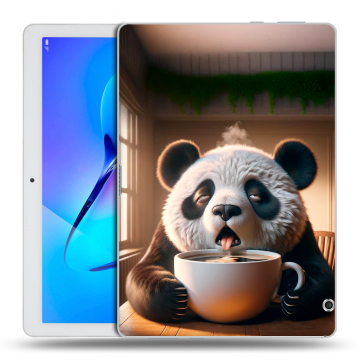 Силиконовый чехол на Huawei MediaPad T3 10 с принтом смешная панда Силиконовый чехол на Huawei MediaPad T3 10 с принтом смешная панда