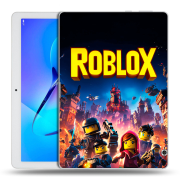 Силиконовый чехол на Huawei MediaPad T3 10 с принтом Roblox Роблокс Силиконовый чехол на Huawei MediaPad T3 10 с принтом Roblox Роблокс
