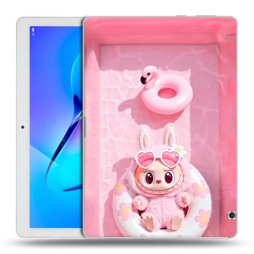 Силиконовый чехол на Huawei MediaPad T3 10 с принтом Labubu Лабубу Силиконовый чехол на Huawei MediaPad T3 10 с принтом Labubu Лабубу