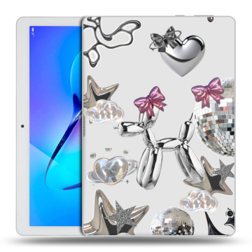 Силиконовый чехол на Huawei MediaPad T3 10 с принтом Y2K Силиконовый чехол на Huawei MediaPad T3 10 с принтом Y2K