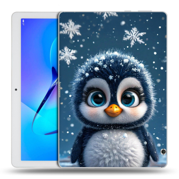 Силиконовый чехол на Huawei MediaPad T3 10 с принтом Новый год