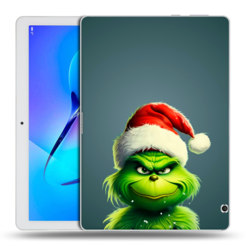 Силиконовый чехол на Huawei MediaPad T3 10 с принтом Новый год