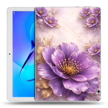 Силиконовый чехол на Huawei MediaPad T3 10 с принтом женский Силиконовый чехол на Huawei MediaPad T3 10 с принтом женский