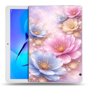 Силиконовый чехол на Huawei MediaPad T3 10 с принтом женский Силиконовый чехол на Huawei MediaPad T3 10 с принтом женский