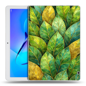 Силиконовый чехол на Huawei MediaPad T3 10 с принтом женский Силиконовый чехол на Huawei MediaPad T3 10 с принтом женский
