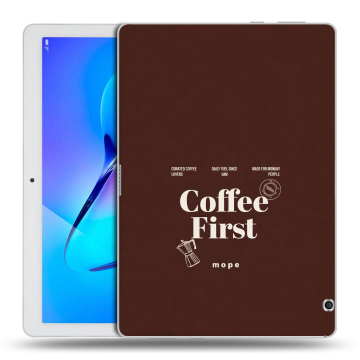 Силиконовый чехол на Huawei MediaPad T3 10 с принтом женский Силиконовый чехол на Huawei MediaPad T3 10 с принтом женский