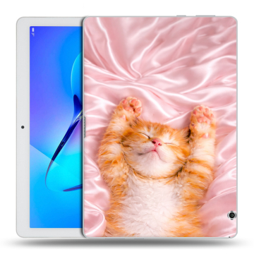 Силиконовый чехол на Huawei MediaPad T3 10 с принтом женский Силиконовый чехол на Huawei MediaPad T3 10 с принтом женский