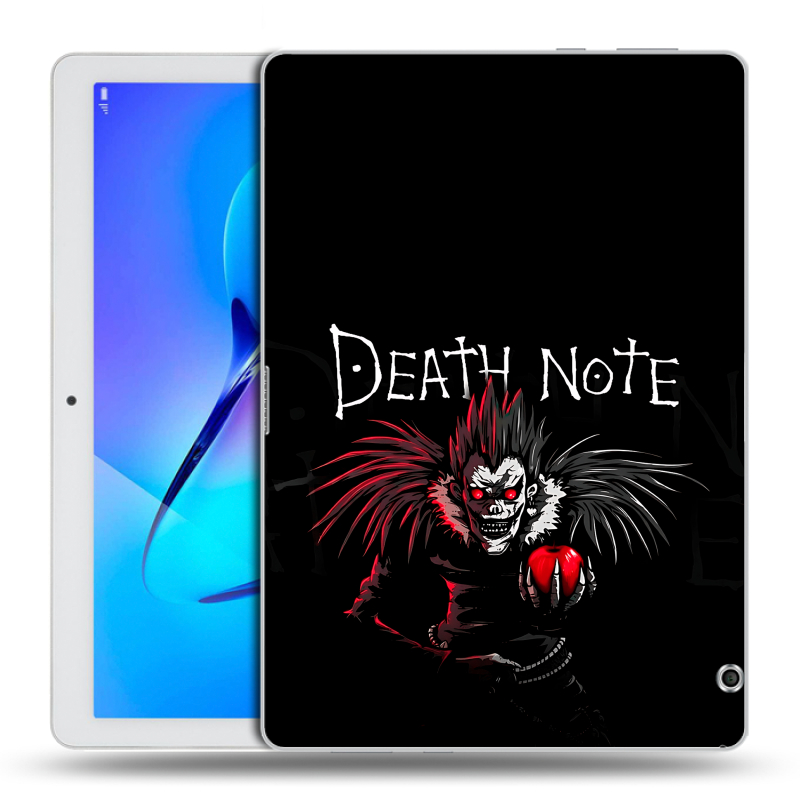 Силиконовый чехол на Huawei MediaPad T3 10 с принтом Death note Тетрадь смерти Силиконовый чехол на Huawei MediaPad T3 10 с принтом Death note Тетрадь смерти