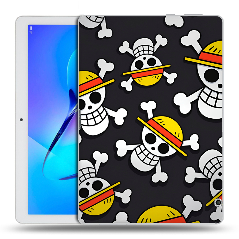 Силиконовый чехол на Huawei MediaPad T3 10 с принтом One Piece Ван Пис Силиконовый чехол на Huawei MediaPad T3 10 с принтом One Piece Ван Пис