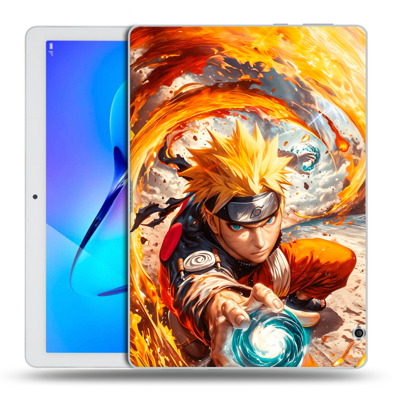 Силиконовый чехол на Huawei MediaPad T3 10 с принтом Аниме Наруто Naruto Силиконовый чехол на Huawei MediaPad T3 10 с принтом Аниме Наруто Naruto