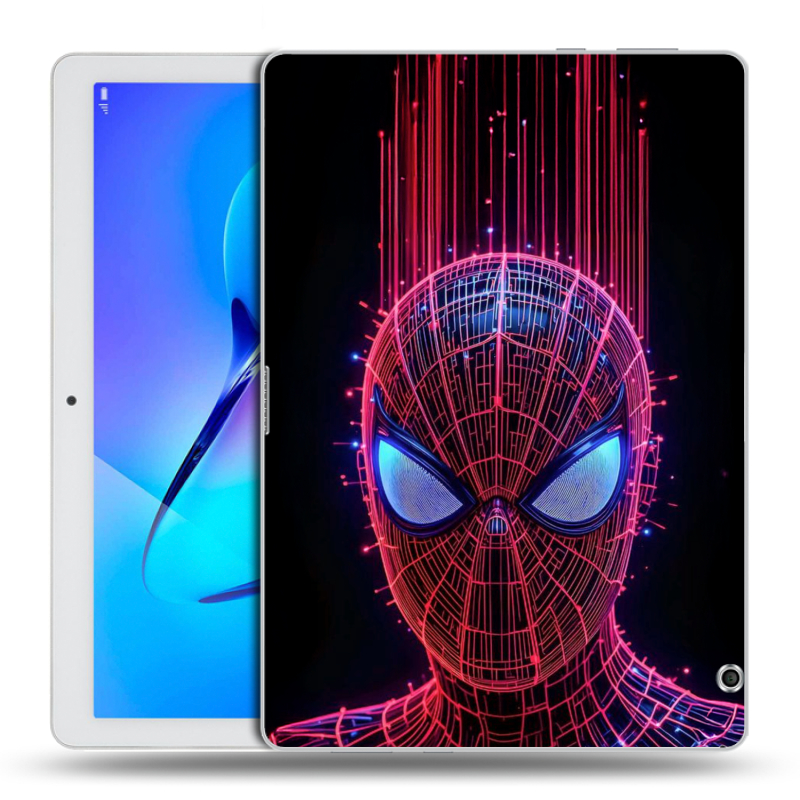 Силиконовый чехол на Huawei MediaPad T3 10 с принтом Spiderman Человек паук Силиконовый чехол на Huawei MediaPad T3 10 с принтом Spiderman Человек паук