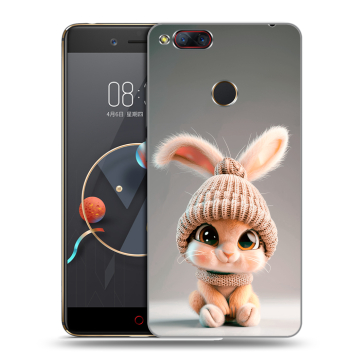 Пластиковый чехол на ZTE Nubia Z17 Mini с принтом Кролик Пластиковый чехол на ZTE Nubia Z17 Mini с принтом Кролик