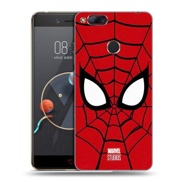 Пластиковый чехол на ZTE Nubia Z17 Mini с принтом человек паук spiderman Пластиковый чехол на ZTE Nubia Z17 Mini с принтом человек паук spiderman