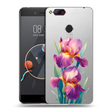 Пластиковый чехол на ZTE Nubia Z17 Mini с принтом Цветы орхидеи
