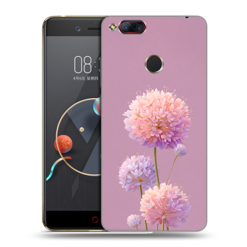 Пластиковый чехол на ZTE Nubia Z17 Mini с принтом Цветы