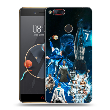 Пластиковый чехол на ZTE Nubia Z17 Mini с принтом Реал Роналдо Пластиковый чехол на ZTE Nubia Z17 Mini с принтом Реал Роналдо