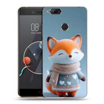 Пластиковый чехол на ZTE Nubia Z17 Mini с принтом Лиса