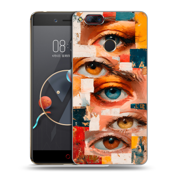 Пластиковый чехол на ZTE Nubia Z17 Mini с принтом Модный принт