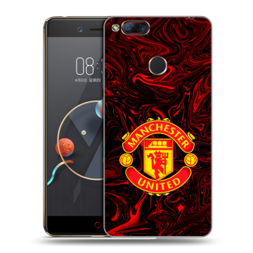 Пластиковый чехол на ZTE Nubia Z17 Mini с принтом Manchester United