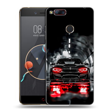 Пластиковый чехол на ZTE Nubia Z17 Mini с принтом BMW БМВ Пластиковый чехол на ZTE Nubia Z17 Mini с принтом BMW БМВ
