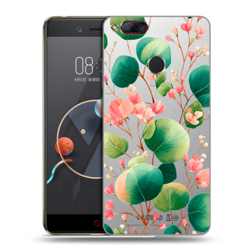 Пластиковый чехол на ZTE Nubia Z17 Mini с принтом женский