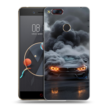 Пластиковый чехол на ZTE Nubia Z17 Mini с принтом BMW БМВ Пластиковый чехол на ZTE Nubia Z17 Mini с принтом BMW БМВ